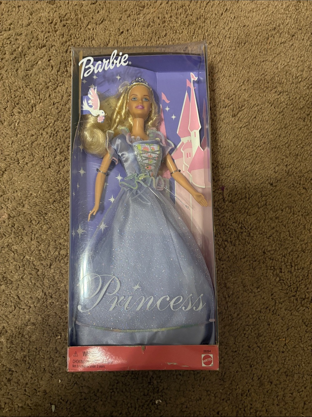 Barbie Lavender Sparkle Princess Dress Doll
